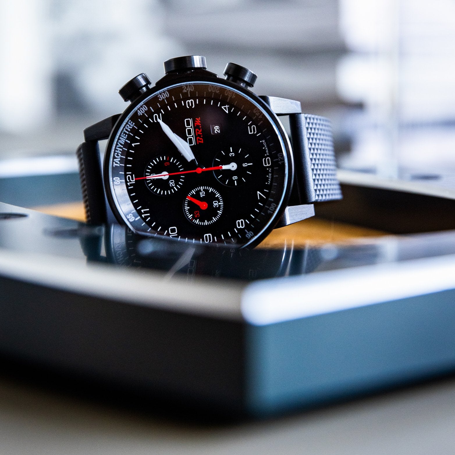 ペロマ Citizen Promaster Navihawk Salmon Dial Men's Stainless Steel Watch