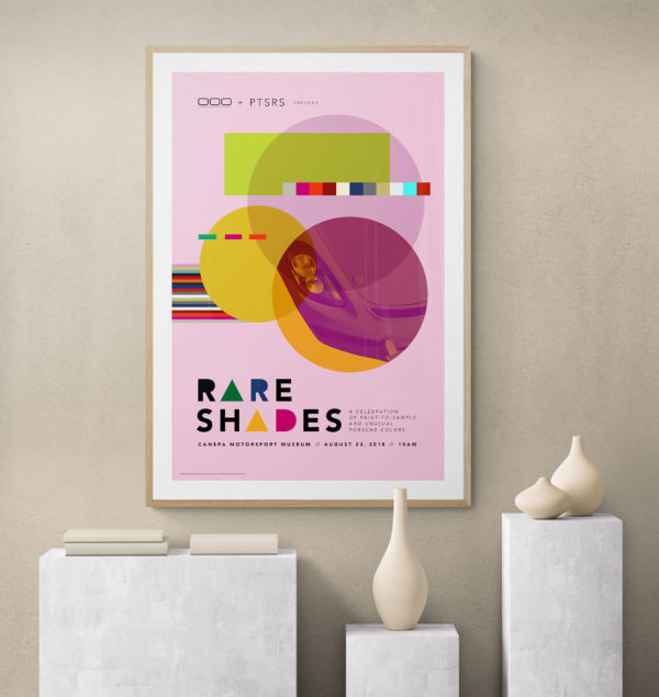 Rare Shades 1 poster pink 000 magazine